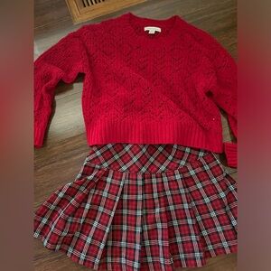 Skirt and sweater (American Eagle, sold as set)